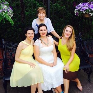 Boutique dress like and brown